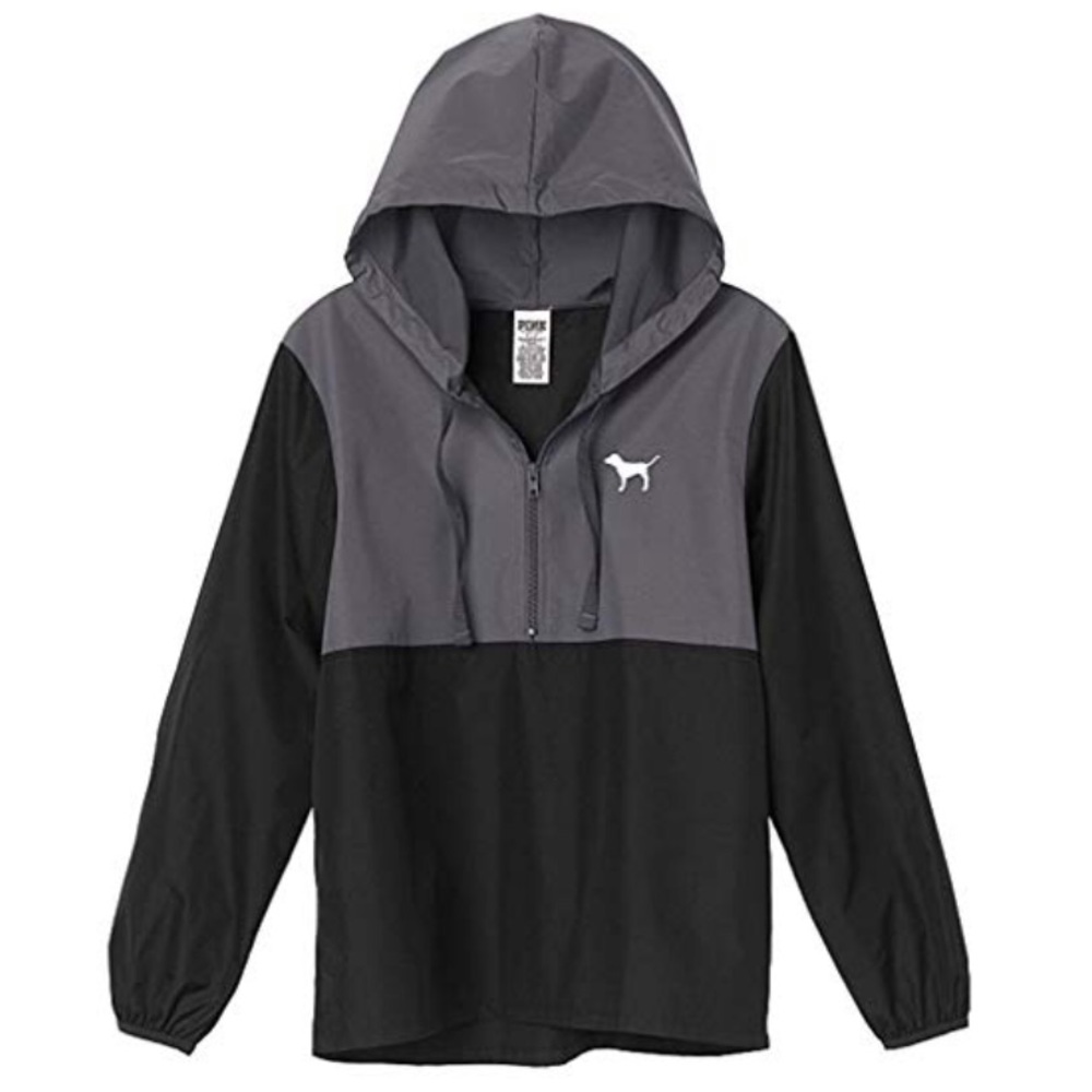 Victoria’s Secret pink anorak windbreaker